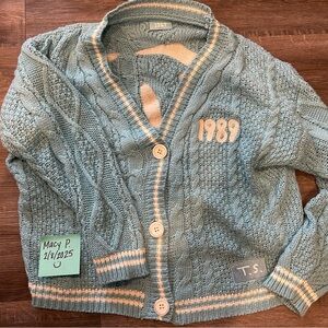 OFFICIAL Taylor Swift 1989 Cardigan